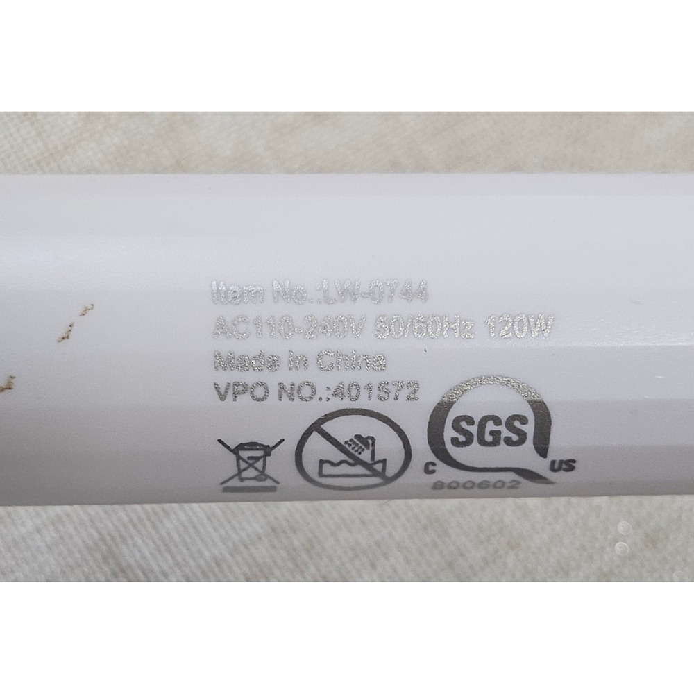 L+W BIO Ripple Triple Barrel Waver 1" Ceramic Hair Waver White Rose Gold LW-0744 - Picture 11 of 16